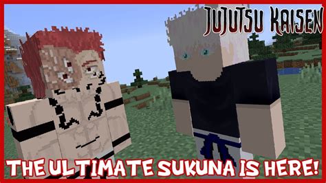 Mod Updated The Most Powerful Sukuna Is Here Minecraft Jujutsu Kaisen