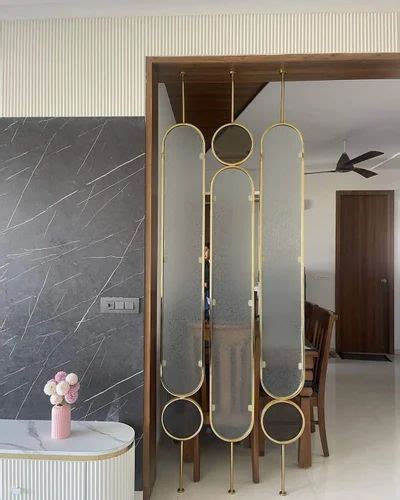 Golden Stainless Steel Ss Pvd Coated Partition Basant Sales Pvt Ltd