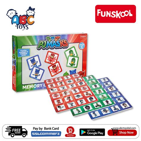 Funskool PJ Masks Memory Game - Abc Toys