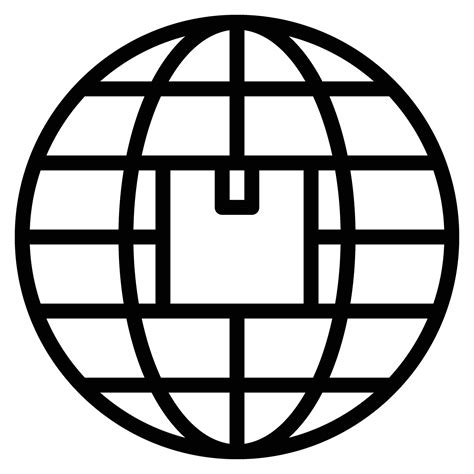 comercio icono linea contorno vector firmar simbolo grafico ilustracion