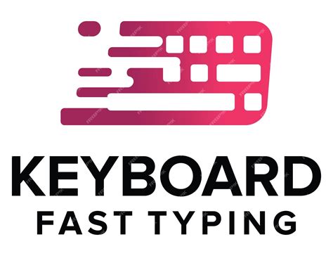 Premium Vector | KEYBOARD FAST TYPING