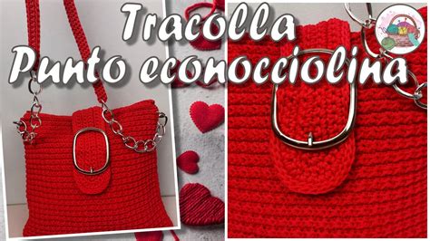 Tracolla Punto Econocciolina Tutorial Borsa Tracolla Uncinetto Punto