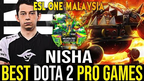 Nisha Timbersaw Team Secret Vs Alliance ESL ONE Malaysia 2022