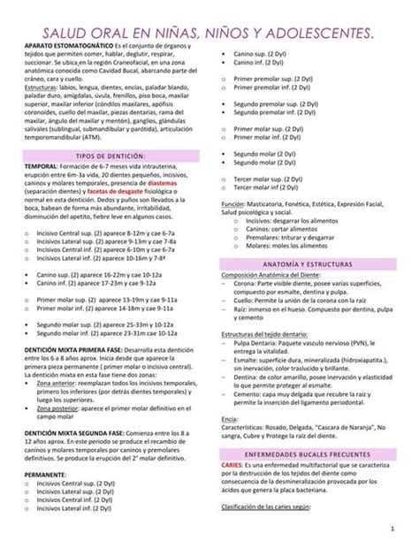 clase 24 abril SALUD ORAL EN NIÑAS NIÑOS Y ADOLESC Ana Espinoza