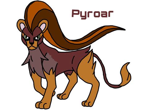 Pokemon : Pyroar by Redpaw4lifeIB on DeviantArt