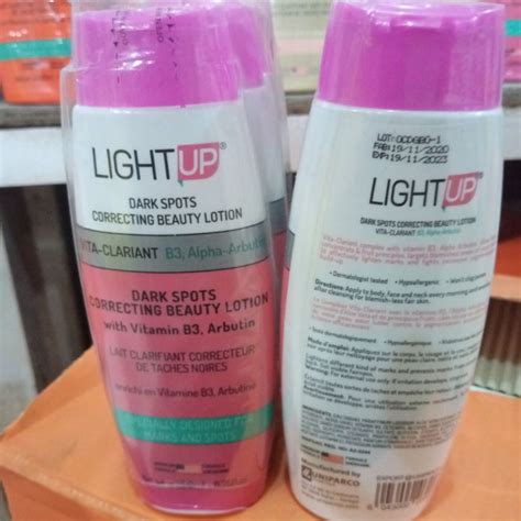 Light Up Dark Spots Correcting Beauty Lotion Pink Small Size 250ml Dozen Carton Tradefairng