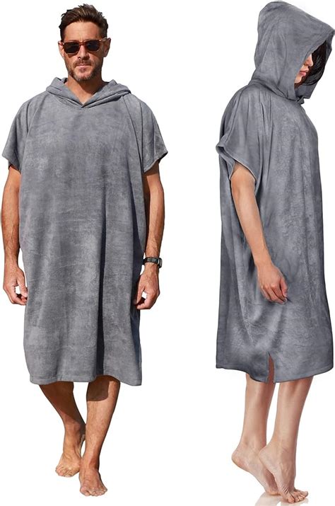 Kato Tirrinia Surf Poncho Hooded Changing Towels Quick Dry Beach Change