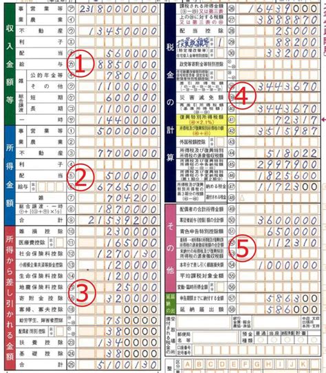 確定申告の書き方・記入例など マネーフォワード クラウド