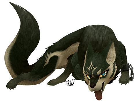 wolf link  phation  deviantart
