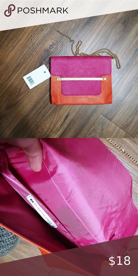 Pink And Orange Purse