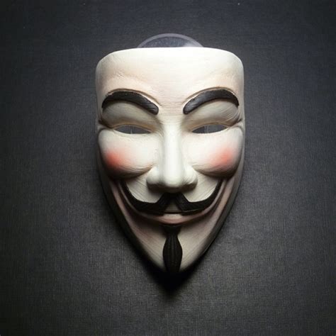 3d Printable Anonymous Mask Full Size By Fabio Bautista