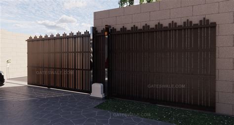 This Design Of Sliding Gate Will Blow Your Mind By Gateswale