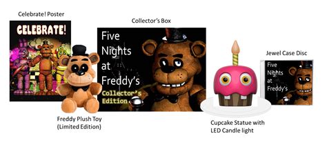 Fnaf 1 Collectors Edition Mockup Fivenightsatfreddys