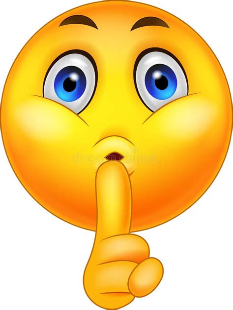 emoticon shh stock illustrations  emoticon shh stock illustrations