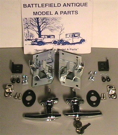 1930 1931 Model A Ford Outside Door Handle And Latch Set For Coupes