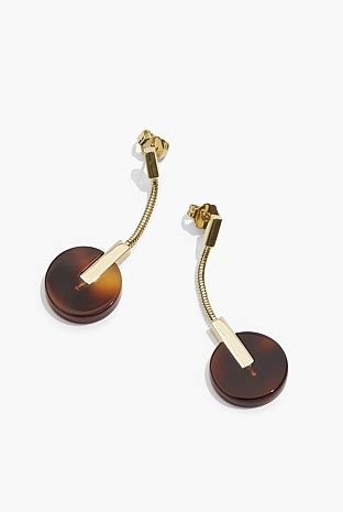 Tortoise Shell Alana Drop Earring Earrings Country Road