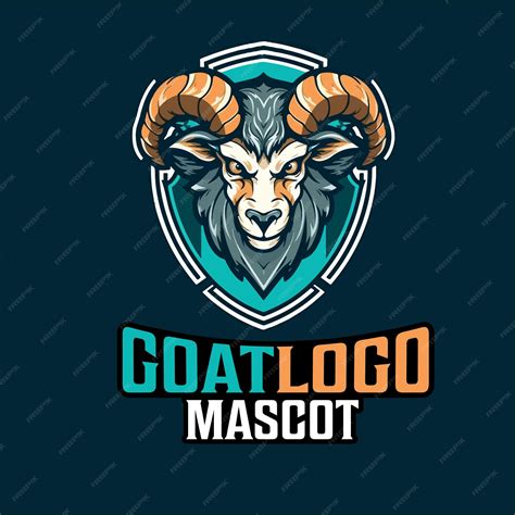 Premium Vector | Goat mascot logo design goat vector illustration