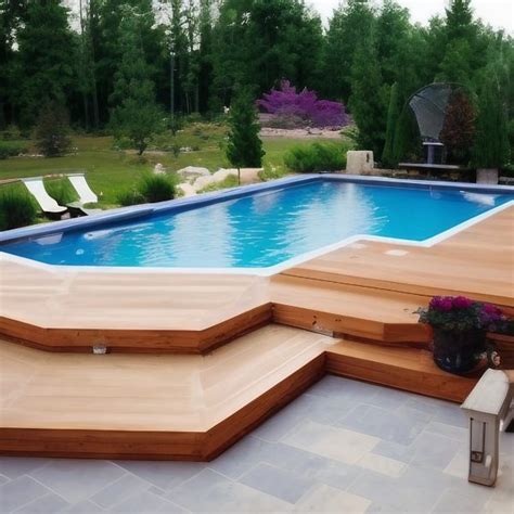 Above Ground Pool Deck Ideas On A Budget Architecture Adrenaline