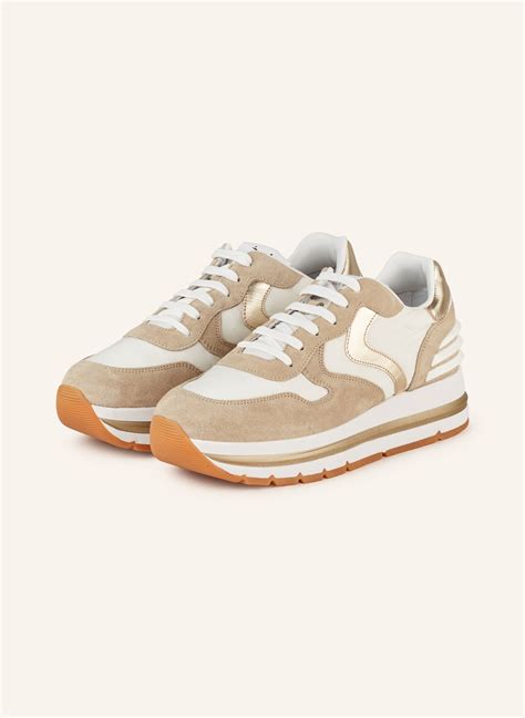 Voile Blanche Sneaker Maran In Beige Ecru