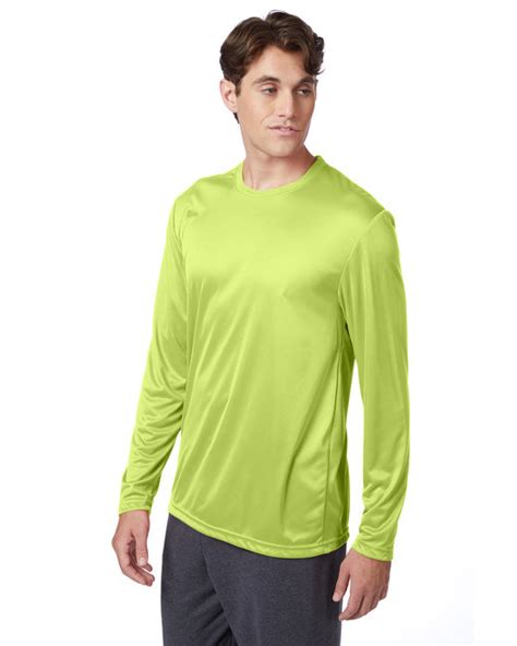 Hanes Adult Cool Dri With Freshiq Long Sleeve Performance T Shirt