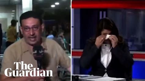 We Cant Take It Journalist Breaks Down On Air Reporting Colleagues