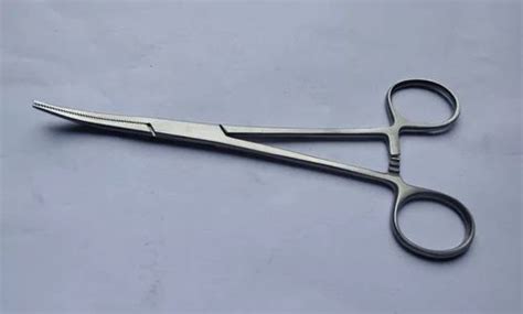 Stainless Steel 6 Inch Artery Forceps Curved At Rs 120 Piece In