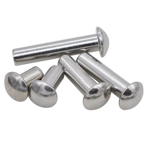 Stainless Steel Round Head Rivets Din Round Head Solid Steel Rivet