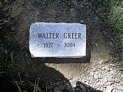 Walter Greer 1927 2004 Find A Grave Memorial