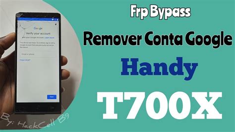 Como Remover Conta Google Handy T X Remove Google Account Frp