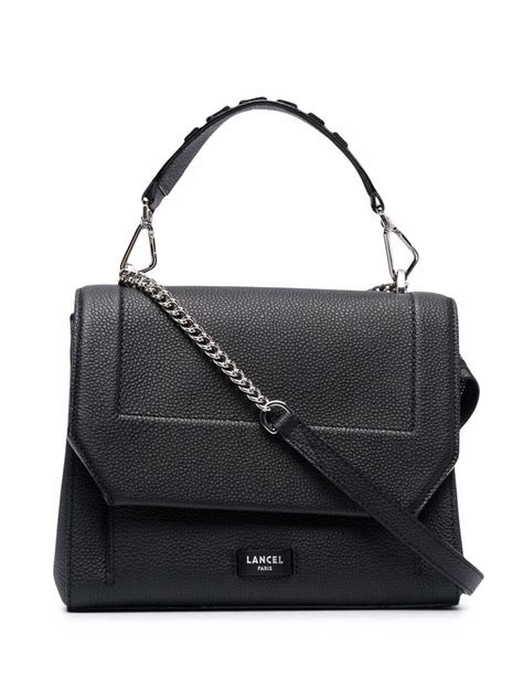 Lancel Top Handle Bag Black Farfetch Hk