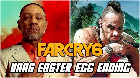 Far Cry 6 Vaas Easter Egg Ending Secret Ending YouTube