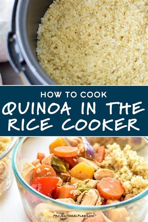 How To Cook Quinoa In The Rice Cooker Artofit