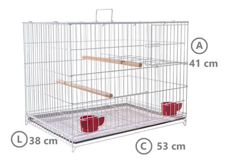 Kit Criadeira Gaiola Agapornis Calopsita Suporte De Ninho