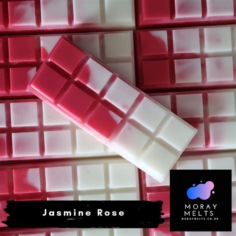 Jasmine Rose Wax Melt Snap Bar 50g Moray Melts