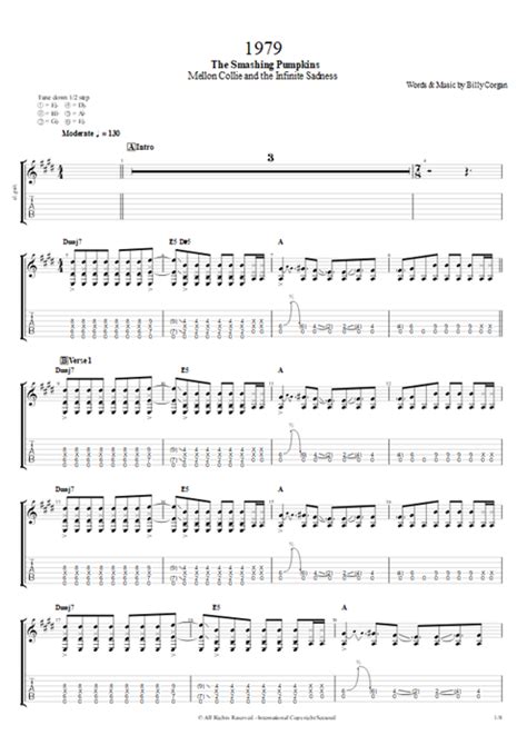 Smashing Pumpkins Guitar Chords