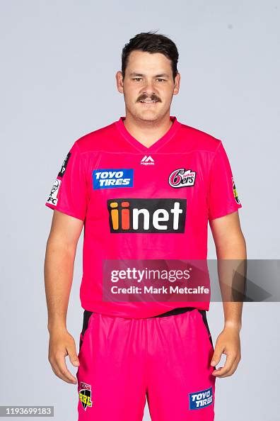 Ben Manenti Poses During The Sydney Sixers Big Bash League Headshots News Photo Getty Images