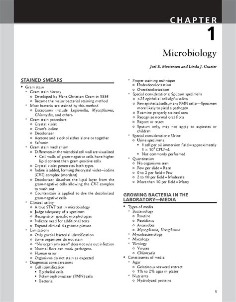 CHAPTER 1 Microbiology: Key Concepts and Review Questions - Studocu