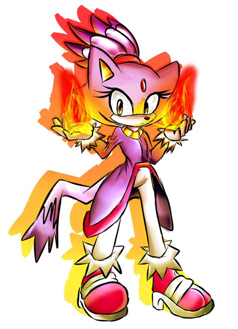 Blaze The Cat By Electroremix On Deviantart