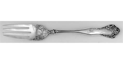 Stratford Sterling No Monograms Individual Solid Fish Fork By