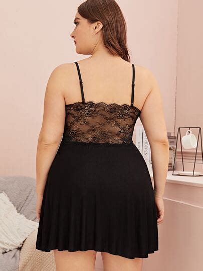 Shop Curve Plus Size Intimates Plus Size Lingerie Shein Usa