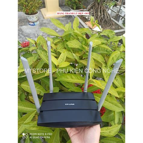 BẢO HÀNH 12T Bộ phát wifi TP LINK băng tần kép 6300 chuẩn AC 1200