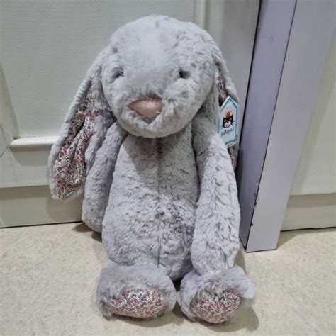 Jual Jellycat Silver Blossom Bunny Large Shopee Indonesia