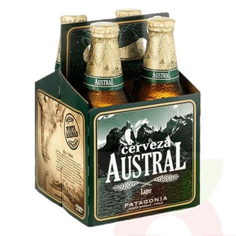 Cerveza Lager Austral 330cc 4 Unidades Supermercados Eltit