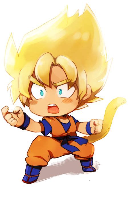 Super Saiyan Chibi Goku Dbz Pinterest Sons Goku And Shirts