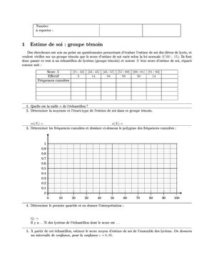 Exercices De R Visions Statistiques L L E De Bourgogne Licence