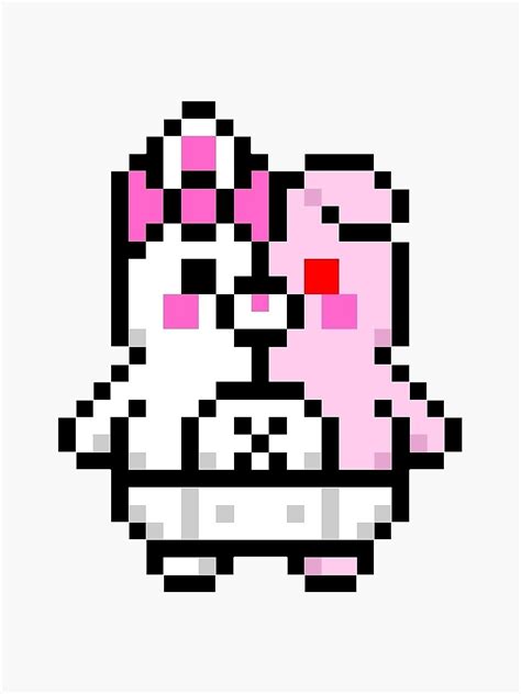 A Pixel Monomi Sticker For Sale By Something Artz Redbubble