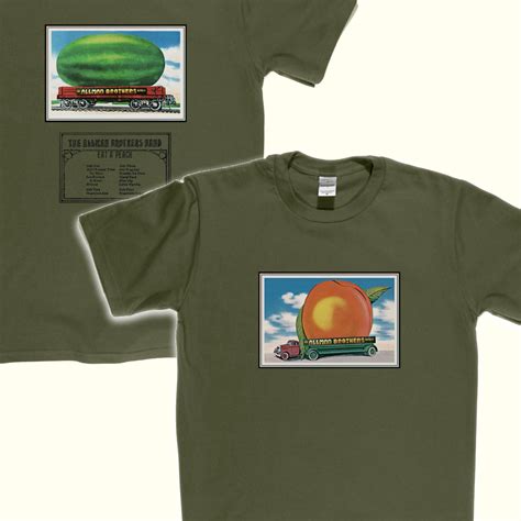 The Allman Brothers Eat A Peach Front And Back T Shirt