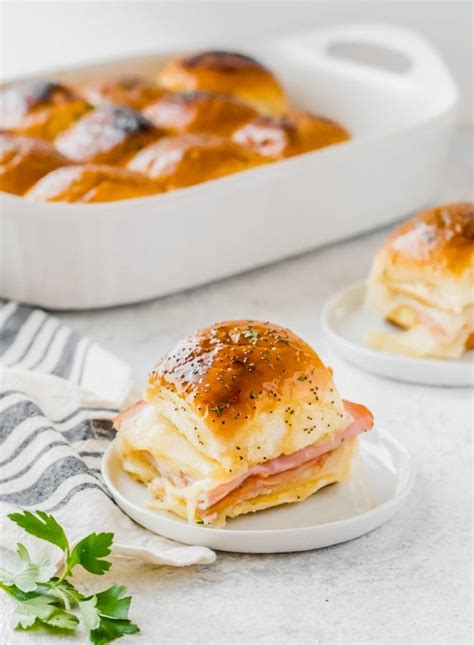 Ham And Cheese Sliders Hawaiian Roll Sliders Recipe The Cookie Rookie®