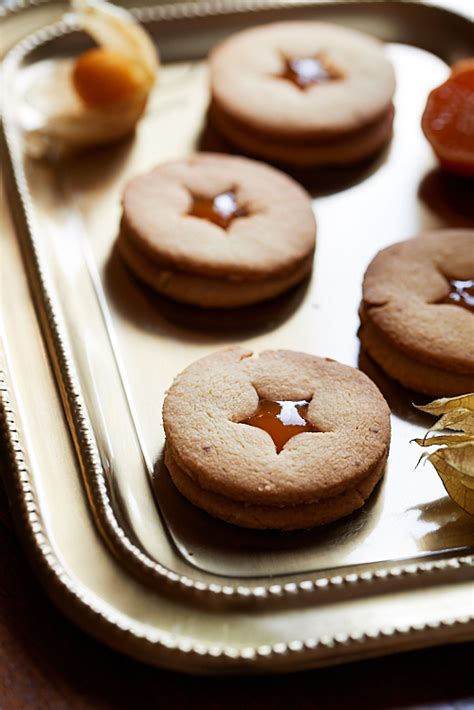 Biscuits Linzer La Confiture De Mandarine Recette Facile Sans Gluten