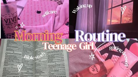 Morning Routine Teen Girl Morning Routine Youtube